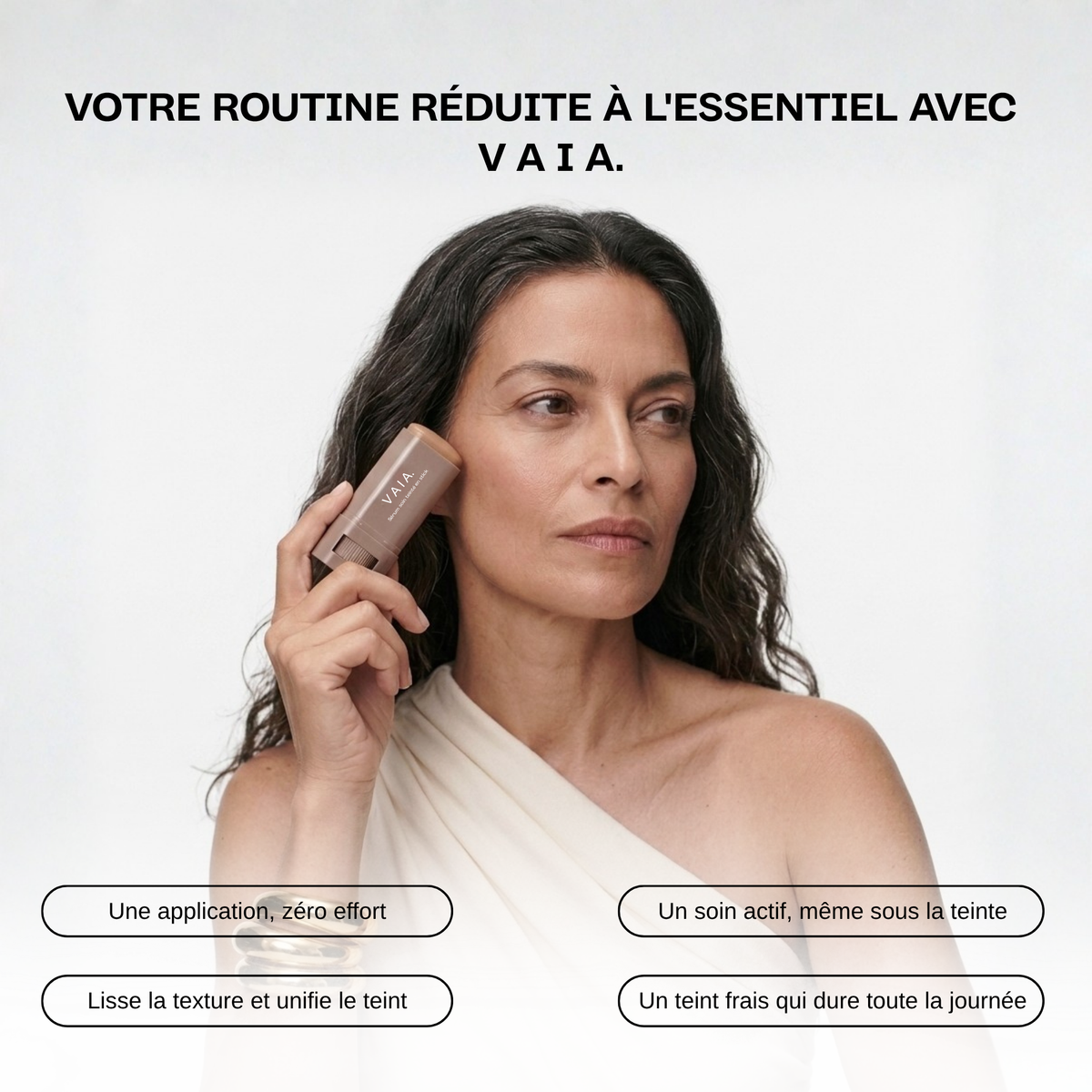Baume sérum boosté teinté en stick
